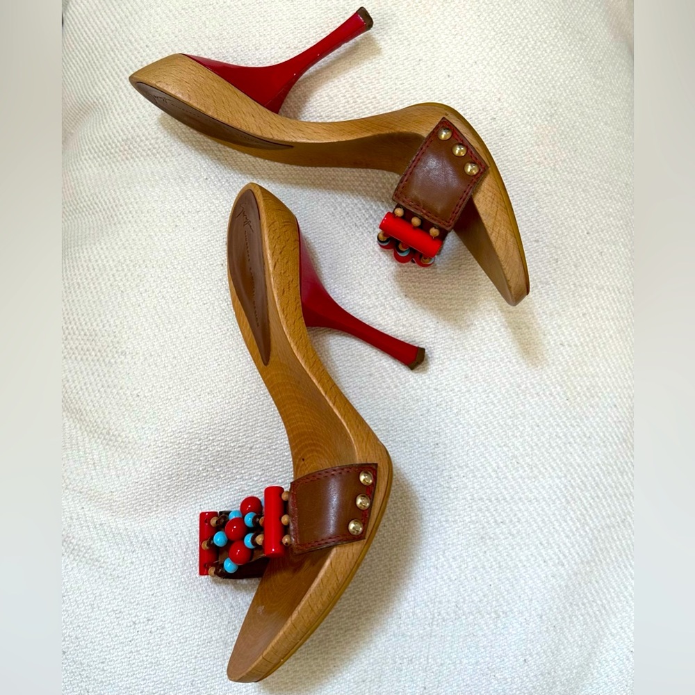 Beautiful Giuseppe zanotti design bohemian high heel